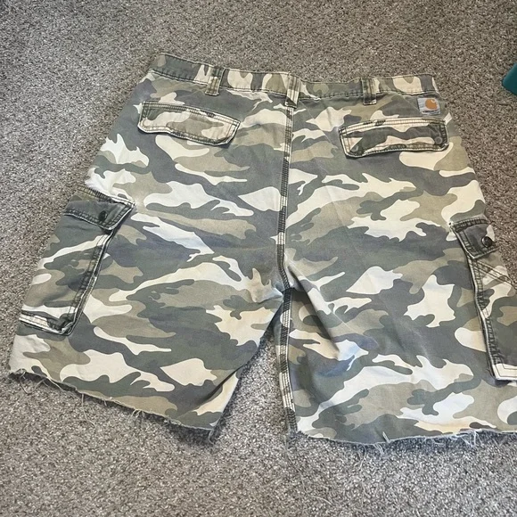 Carhartt Men's Rugged Flex Camo Cargo Shorts Relaxed Fit (Size 40) - Picture 1 of 4